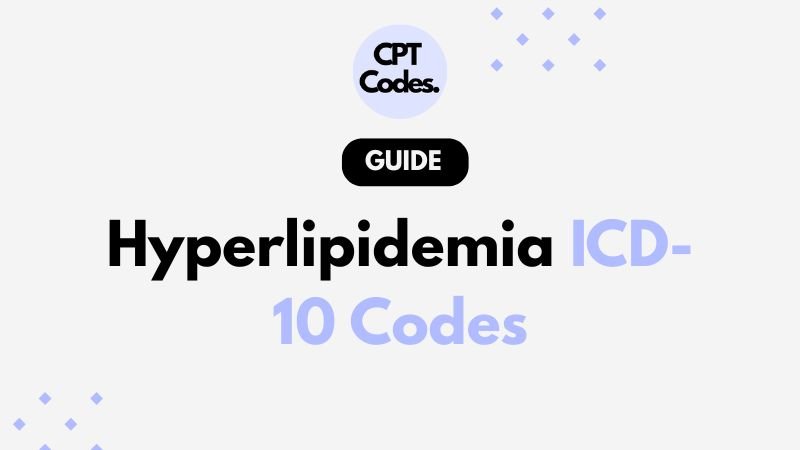 Hyperlipidemia ICD-10 Codes
