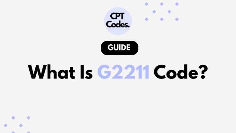 What Is G2211 Code?
