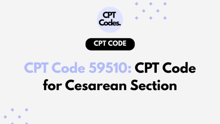 CPT Code 59510