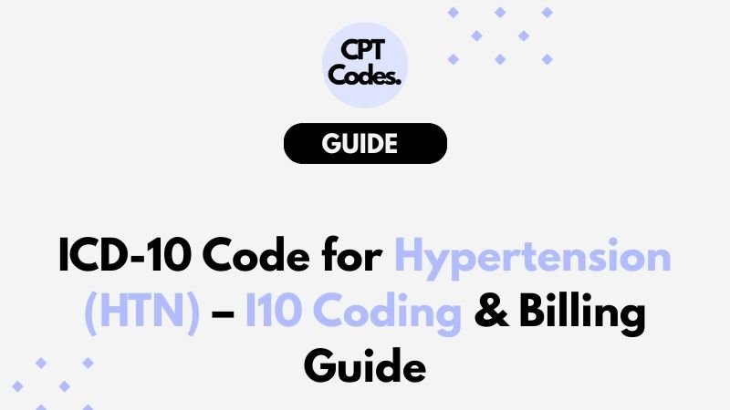 ICD-10 Code for Hypertension (HTN)